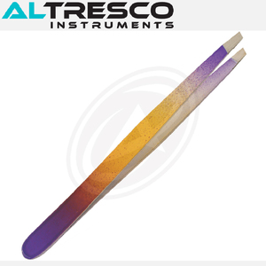 Pince à sourcils droits de couleur personnalisée fabriquée en acier inoxydable de haute qualité - Product Image 6