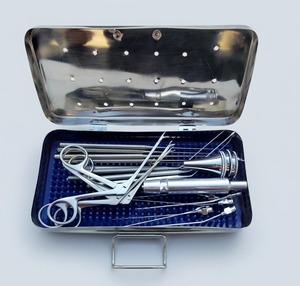 Kit d'instruments chirurgicaux ORL pour myringotomie et myringoplastie Shea, 29 pièces, haute qualité - Product Image 4