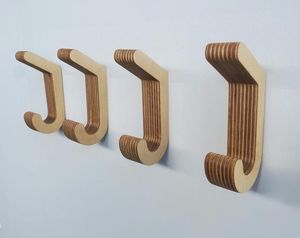 <b>Wall</b> Mounted Wooden Hook Board - Product Image 3