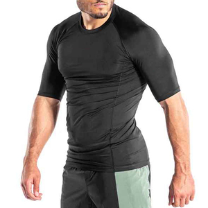 เสื้อรัดกล้ามเนื้อ MMA Rush Guard แบบสั่งทำพิเศษ - ผลิตจากผ้าสแปนเด็กซ์/ไนลอนที่เป็นมิตรต่อสิ่งแวดล้อม พิมพ์ลายด้วยเทคนิคซิลค์สกรีน แขนยาว สำหรับทุกเพศ รุ่นใหม่ปี 2026 - Product Image 3