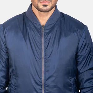 Premium Custom Bomber Jacket Men's Fashion Windproof Lightweight Jacket for Outdoor Casual Streetwear - Product Image 2