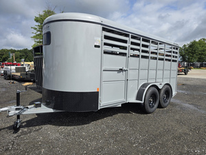 <b>Top</b> Demand <b>Top</b> Selling New Model 2025 Trailers 16ft 500 COMBO Live-stock 3 Horse Slant <b>Load</b> Trailer - Product Image 2