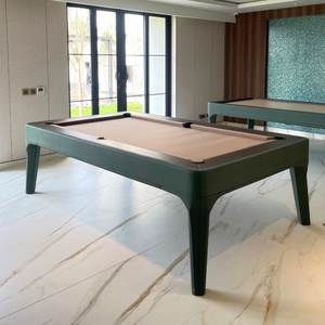 Table de billard de luxe moderne de style Negroni avec tapis synthétique haute vitesse, taille personnalisable pour la maison, l'hôtel, le club - Product Image 3