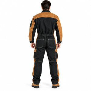Combinaison de travail industrielle pour hommes en polyester respirant, imperméable et ignifuge, de haute qualité, couleur personnalisée - Product Image 3