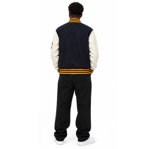 Pakistan Manufacture Lettermen <b>Jacket</b> Winter Resistant <b>Packable</b> and Lightweight Custom Plus Size Argyle Pattern Baseball Coat - Product Image 4