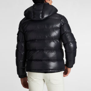 Chaqueta de Invierno para Hombre con Capucha, Ligera, Impermeable, Informal, para Exteriores, con Logotipo Personalizado, Chaqueta Cálida con Cierre para Deportes - Product Image 4