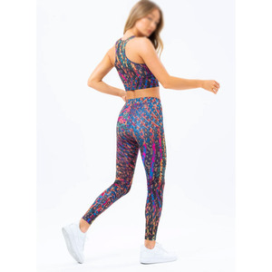 Women's High Waist Full Length Leggings Elephant <b>Pattern</b> Stretch Seamless Invisible Pocket <b>Knitted</b> Spandex Polyester Sporty All - Product Image 3