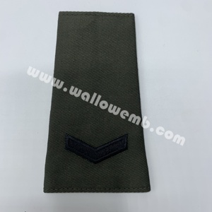 Épaulettes de grade en polyester pour officier de terres du Brunei royal, insignes de grade pour équipement de défense personnelle - Product Image 4