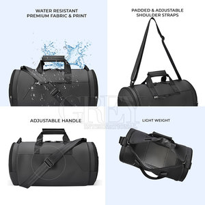 Sac de voyage de grande capacité conçu pour vêtements, chaussures, équipement et accessoires, idéal pour les voyages, les sports et l'entraînement - Product Image 5