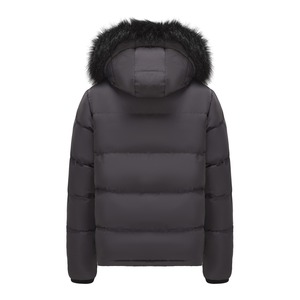 Chaqueta Acolchada Metálica Brillante con Logotipo Personalizado al por Mayor, Impermeable, Unisex, con Capucha, Cálida para Invierno, Rellena de Poliéster, de Secado Rápido, Estilo Urbano - Product Image 3