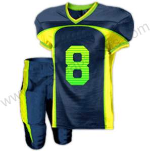 Maillots américains sublimés personnalisés Uniforme de football américain - Product Image 1