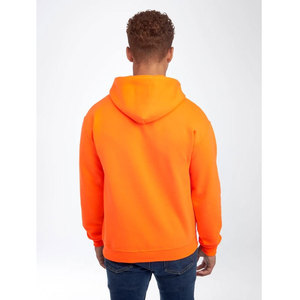 JERZEES NuBlend 996MR Wholesale Custom <b>Orange</b> Hooded Fleece <b>Sweatshirt</b> Bulk Orders Fast Production DDP Shipping - Product Image 4