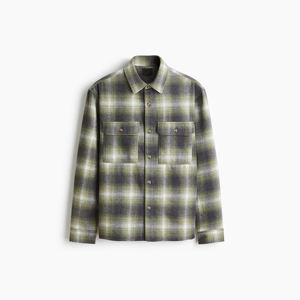 Camisa de franela para hombre, corte relajado, con botones, cálida, manga larga, informal, para otoño e invierno, para usar al aire libre. - Product Image 6