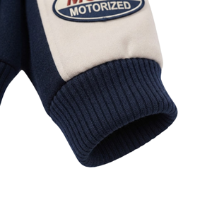 Racing <b>Jacket</b> Embroidered Patch Letterman <b>Bomber</b> <b>Jacket</b> Snap Button Streetwear Motorsport Team Wear Windproof Unisex - Product Image 6