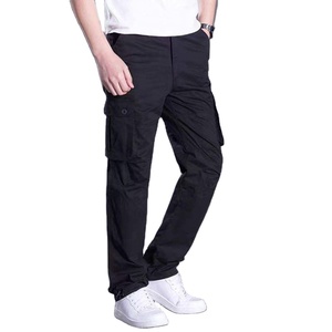 <b>Men's</b> Casual <b>Overalls</b> Summer Fashion Outwear Anti-Pilling Breathable Straight Baggy Style Midweight Canvas Fabric Button Closure - Product Image 6
