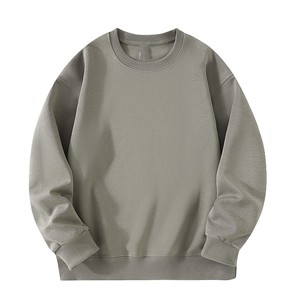 Sweat-shirt personnalisé pour homme, saison de transition, pour les marques américaines, britanniques et européennes, approvisionnement direct en vêtements d'usine, personnalisation de la coupe, logo et marquage. - Product Image 5