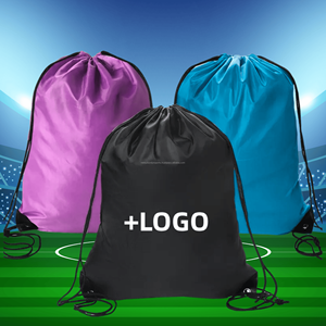 Mochila con cordón escolar para regalo corporativo, bolsa con cordón para gimnasio, bolsa informal con cordón, mochila escolar, bolsas de regalo para negocios - Product Image 6