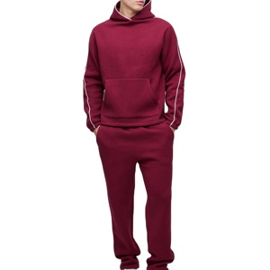 Trajes de chándal para hombres Conjuntos de Sudadera con capucha personalizados para hombres Venta caliente Ropa de algodón Deporte Jogger Ropa de calle Chándales transpirables - Product Image 2