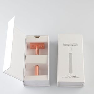 Hot Sale Men's Double Edge Safety Razor with Long Handle Wholesale Price Stainless Steel <b>Blade</b> Disposable for <b>Barbers</b> - Product Image 3