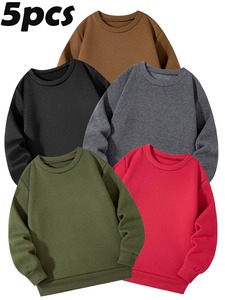 Sudaderas Casuales Personalizadas para Mujer, Ropa Deportiva Unisex de Gran Peso, Sudadera de Manga Larga Tejida para Otoño - Product Image 1