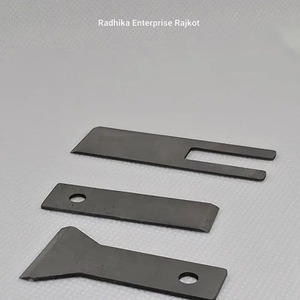 Lame de découpe de matrice de granulateur plastique longue durée pour ligne d'extrusion de masterbatch, couteau de pelletiseur, outil haute performance - Product Image 1