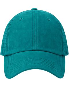 Casquette de baseball sportive bleu turquoise respirante avec sangle réglable, légère, séchage rapide, pour course en extérieur, gym, usage décontracté, qualité supérieure - Product Image 2