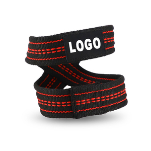 Correas de Levantamiento de Pesas en Forma de 8, Color Naranja, Cierre de Velcro, Antideslizantes, para Entrenamiento en Gimnasio, Unisex, Resistentes, de Algodón, Correas de Muñeca en Forma de 8 - Product Image 2