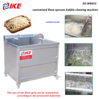 Ike Leverde Industriële Versfruit Wasmachine Sla Kool Wasmachine En Droogmachine 0,55 Kw 220V