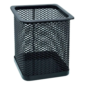 Portalápices de malla metálica para el espacio de trabajo - Product Image 4