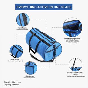 Wholesale Free Sample Custom Large Capacity <b>Backpack</b> Sport <b>Gym</b> Bag <b>Women</b> Men <b>Gym</b> Travel Sport Duffel Bag - Product Image 4