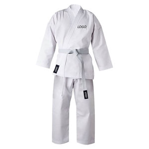 Uniforme de Karate de Primera Calidad, Servicio OEM Personalizado, Uniforme de Artes Marciales, Dobok Aprobado, Color Blanco - Product Image 5