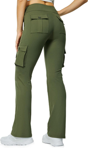 Pantalones de Mujer Personalizados 100% Algodón Negro Genuino, Etiqueta Privada, Cierre con Cordón, Transpirables, Casuales, para Verano - Product Image 2