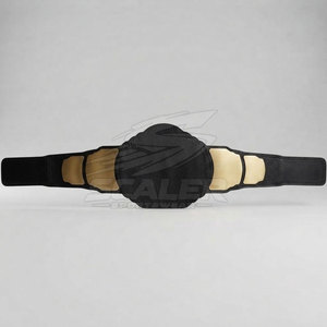 Personalized Leather Sports <b>Wrestling</b> Award <b>Belt</b> Large Center Details Adjustable Buckle Strap High Waist Breathable for - Product Image 3