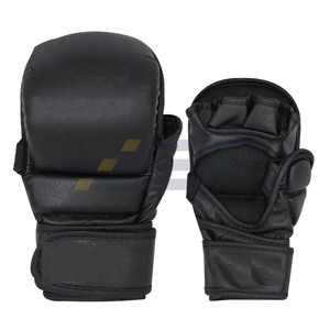 บริการ OEM ผู้ผลิตถุงมือ MMA สำหรับฝึกซ้อม ถุงมือชกมวย MMA ขนาดสั่งทำพิเศษ ถุงมือ MMA สำหรับฝึกซ้อม ทำจากหนัง - Product Image 3