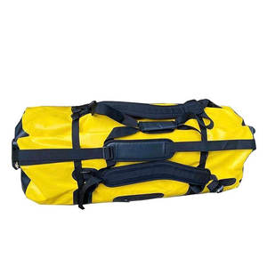 Sac de voyage pliable léger et grand format, couleur jaune, personnalisé, imperméable, sac de sport pliable - Product Image 3