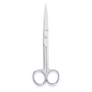 Ciseaux chirurgicaux de qualité supérieure - Acier inoxydable réutilisable, tranchants/à pointe arrondie, droits et courbés, pour la chirurgie générale - Product Image 3