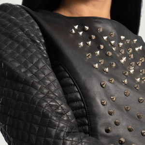 Chaqueta de Cuero para Mujer, Estilo Urbano, Chaqueta de Cuero PU de Alta Calidad para Mujer, Servicio OEM - Product Image 6