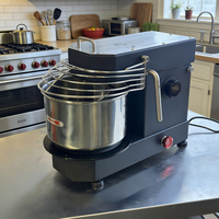 ZBX RVS 5L 10L 2kg 4kg Multi-speed Mini Deegkneedmachine voor Thuisgebruik
