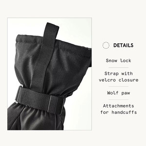 Gants de ski chauffants en polyester imperméable de qualité supérieure avec technologie tactile pour une performance optimale en snowboard et ski hivernal - Product Image 4