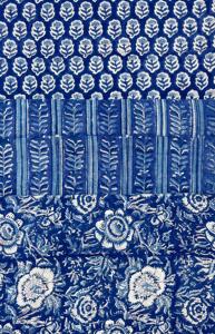 Tela estampada a mano con bloques, tela india estampada a mano, tela de algodón suave y ligera, directo de fábrica, precio al por mayor - Product Image 3