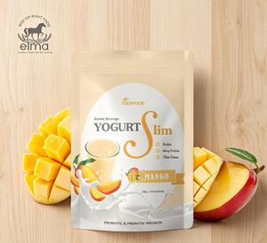 Polvo Instantáneo para Bebida de Yogur de Mango, 15 Sobres, Batido Saludable para Reemplazo de Comida, Polvo de Yogur de Mango para Reemplazo de Comida, Alto en Proteínas - Product Image 1