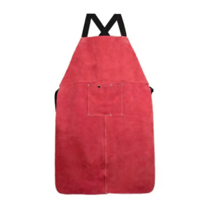 Cowhide Split Leather Safety Quality Welding <b>Apron</b> Leather Heat Resistant Fire Proof Safety <b>Work</b> Welding <b>Apron</b> for Men - Product Image 2