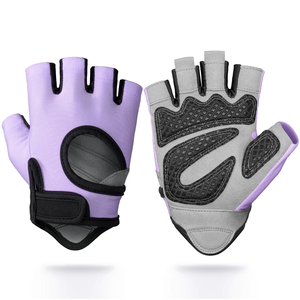 Breathable Weightlifting Gloves Wholesale <b>Half</b> Finger Gym Workout Mitts Non <b>Slip</b> Powerlifting Fitness Training Hand Protector - Product Image 5