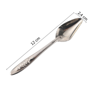 Cuillère d'alimentation <span class=keywords><strong>pour</strong></span> perroquet en acier inoxydable, cuillère <span class=keywords><strong>pour</strong></span> l'élevage manuel des oiseaux, cuillère <span class=keywords><strong>pour</strong></span> l'alimentation au <span class=keywords><strong>lait</strong></span> des poussins, fournitures d'alimentation <span class=keywords><strong>pour</strong></span> oiseaux - Product Image 2