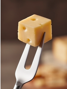 Juego de 4 utensilios para servir barbacoa y queso, de acero inoxidable con acabado satinado, para el hogar, cocina, fiestas, bodas y restaurantes. - Product Image 4
