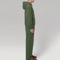 Ensemble survêtement homme 2 pièces ample en coton 100 % de haute qualité, pantalon de jogging et sweat à capuche streetwear, le plus vendu