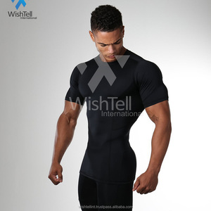 Cotton <b>Man</b> <b>Men's</b> Slim Fit Gym T-Shirt Fitness Bodybuilding <b>Muscle</b> Motivated Sports <b>Top</b> - Product Image 1
