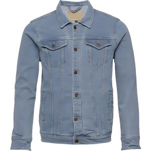 เสื้อโค้ททรงเข้ารูป ราคาสุดคุ้ม ผ้าหนา มีรูระบายอากาศ เสื้อคลุมยีนส์ เสื้อแจ็คเก็ตยีนส์ เสื้อแจ็คเก็ตเดนิมสำหรับผู้ชาย - Product Image 1