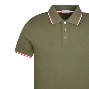 Chemises polo pour hommes de style classique, coupe régulière, 100% coton, chemises d'extérieur, décontractées, respirantes, polos unis pour hommes, polos décontractés - Product Image 4