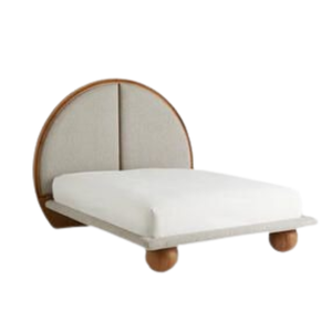 Juego de cama de madera para muebles de dormitorio, cama tapizada, supercómoda, de la más alta calidad - Product Image 1